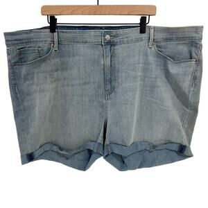 Levi’s Signature Light Wash Mid-Rise Denim Shorts Size 28